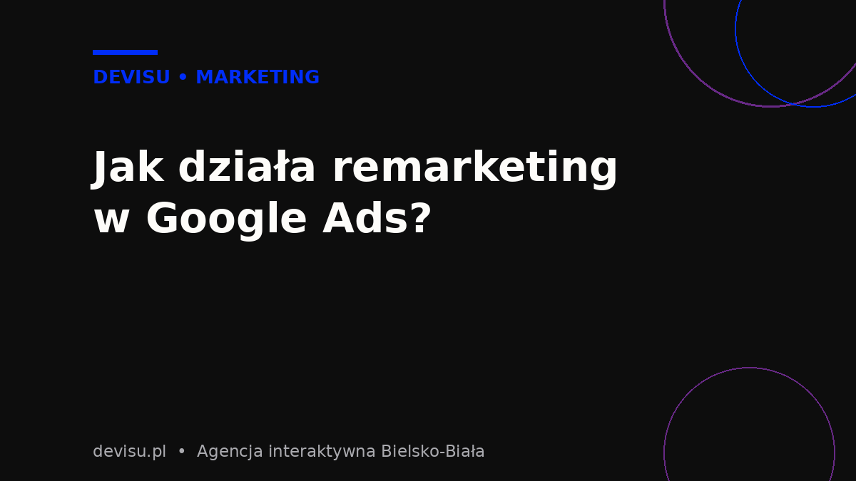 Jak działa remarketing w Google Ads – schemat działania kampanii remarketingowej