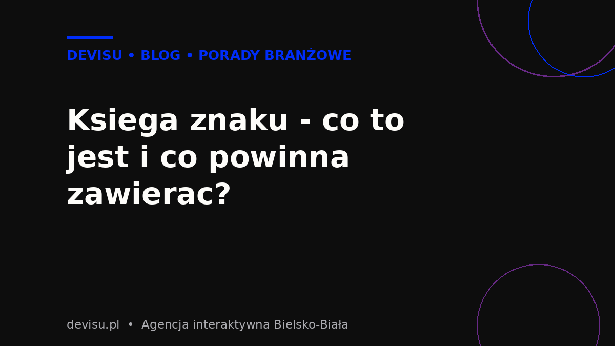 Księga znaku – co to jest i co powinna zawierać