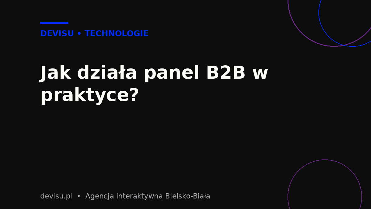 Jak działa panel B2B dla hurtowni – logowanie, indywidualne ceny i przesyłanie zamówień do ERP