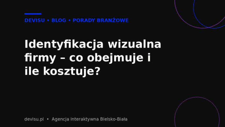 Identyfikacja wizualna firmy – co obejmuje i ile kosztuje?